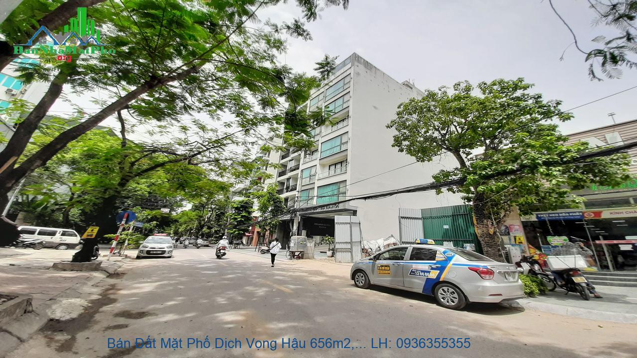 Bán Đất Mặt Phố Dịch Vọng Hậu 656m2, Mặt Tiền 25m, Giá Chỉ 165 Tỷ Bán Đất Mặt Phố Dịch Vọng Hậu 656m2, Mặt Tiền 25m, Giá Chỉ 165 Tỷ