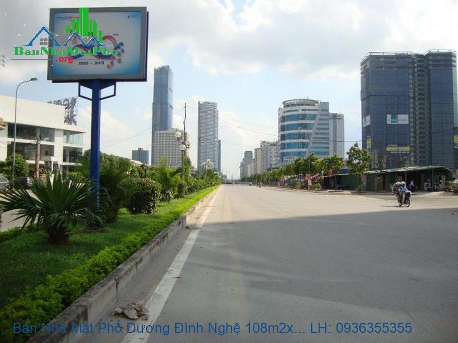 Bán Nhà Mặt Phố Dương Đình Nghệ 108m2x3T MT: 5m8 Giá Rẻ Nhất