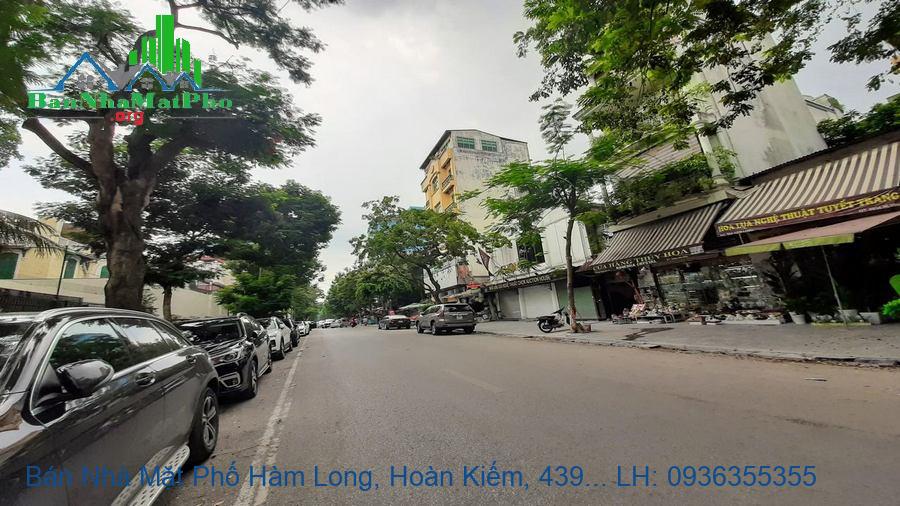 Bán Nhà Mặt Phố Hàm Long, Hoàn Kiếm, 439m2, Mặt Tiền 13m, 2xx Tỷ
