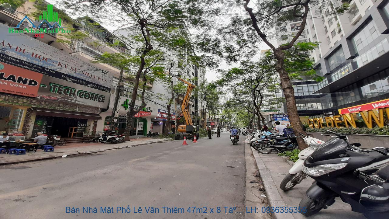 Bán Nhà Mặt Phố Lê Văn Thiêm 47m2 x 8 Tầng, Mặt Tiền 6,3m, Thang Máy Bán Nhà Mặt Phố Lê Văn Thiêm 47m2 x 8 Tầng, Mặt Tiền 6,3m, Thang Máy