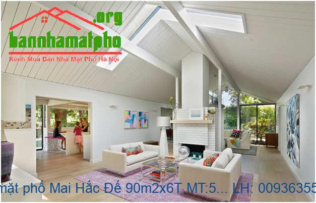 Bán nhà mặt phố Mai Hắc Đế 90m2x6T MT:5m giá 50tỷ