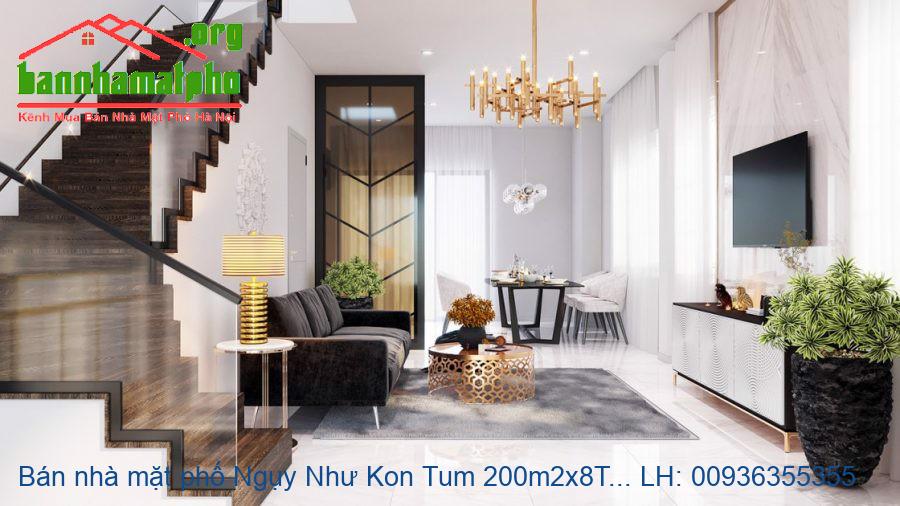 Bán nhà mặt phố Ngụy Như Kon Tum 200m2x8T MT:8m giá 59tỷ