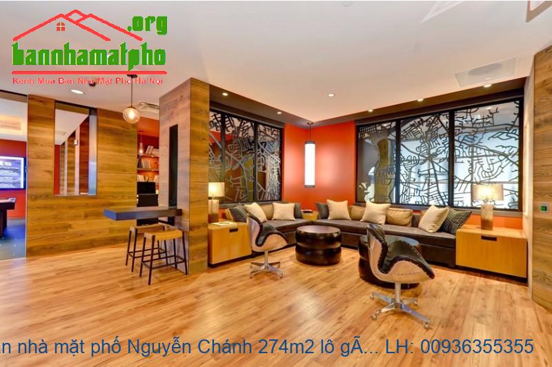 Bán nhà mặt phố Nguyễn Chánh 274m2 lô góc giá 90tỷ