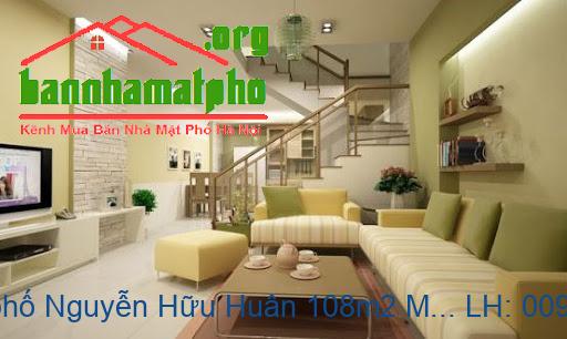 Bán nhà mặt phố Nguyễn Hữu Huân 108m2 MT:6m giá 49tỷ