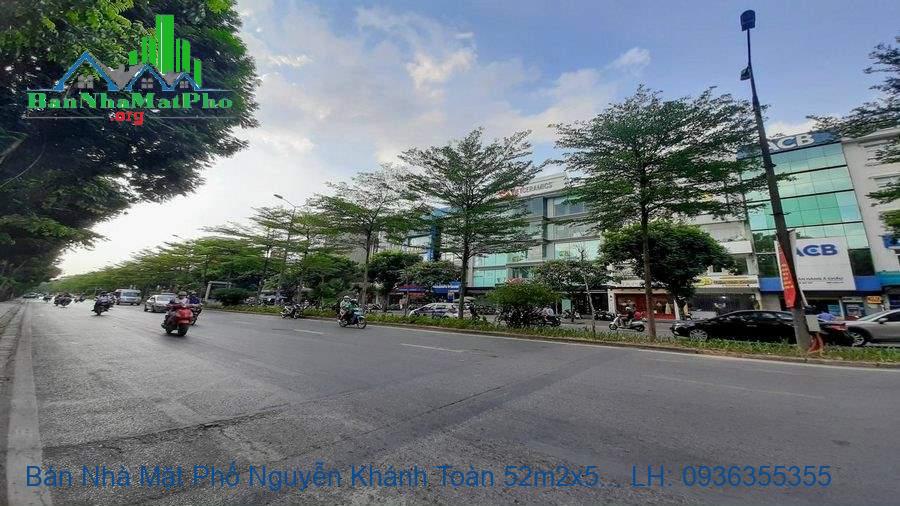 Bán Nhà Mặt Phố Nguyễn Khánh Toàn 52m2x5T, Mặt Tiền 6m, Giá Rẻ