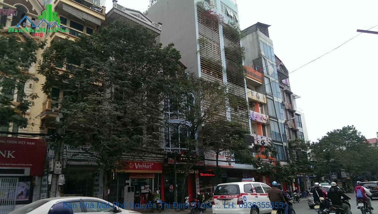 Bán Nhà Mặt Phố Nguyễn Thị Định 51m2 x 5 Tầng, Mặt Tiền 4m, Giá Rẻ
