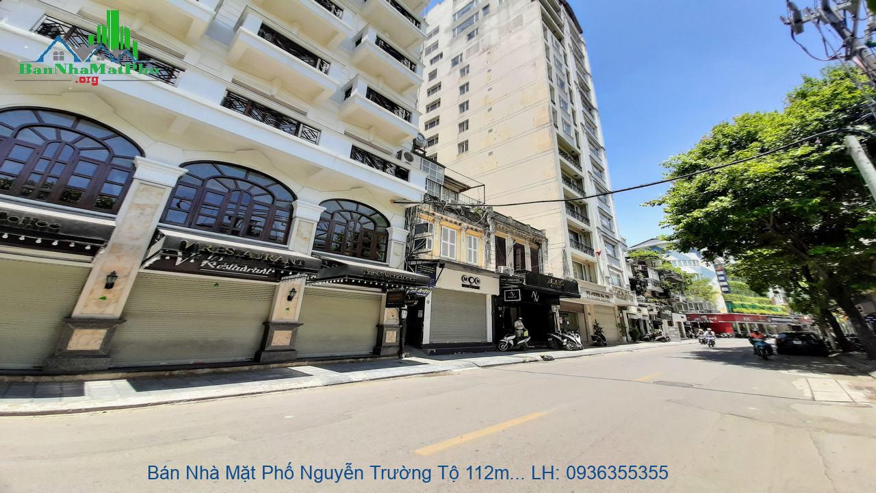 Bán Nhà Mặt Phố Nguyễn Trường Tộ 112m2 x 11 Tầng, Đẹp Và Giá Tốt
