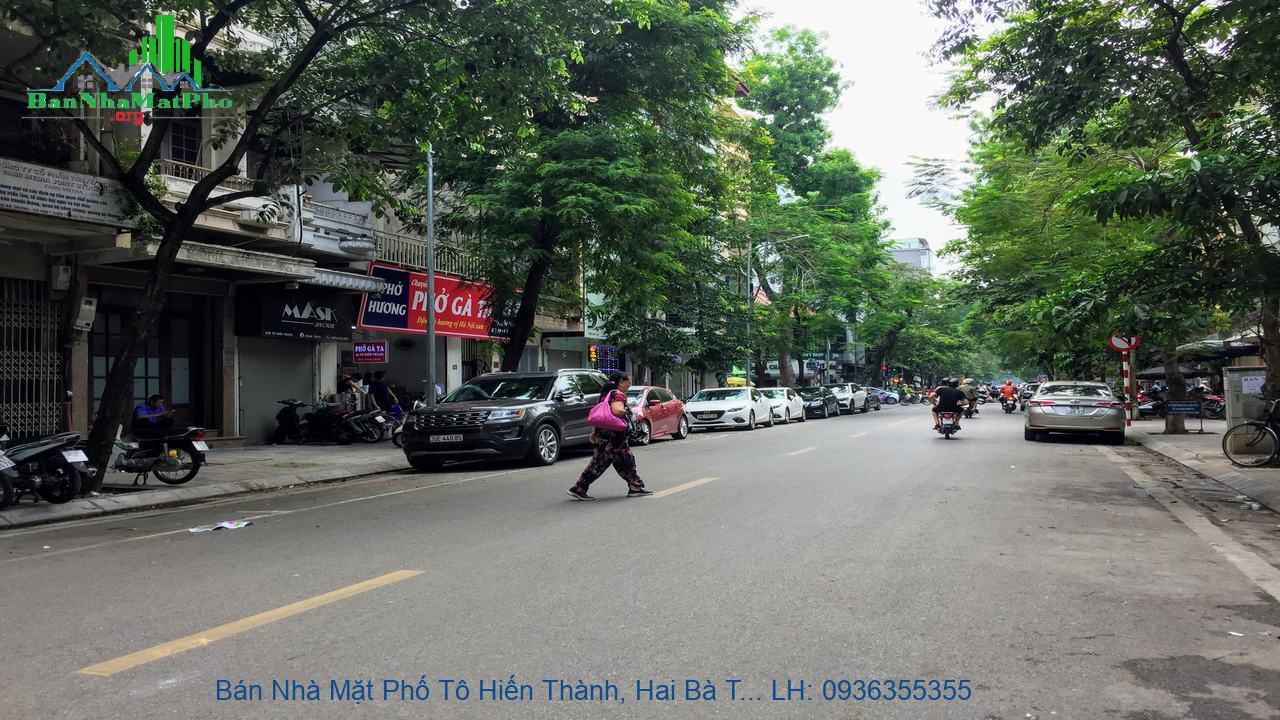 Bán Nhà Mặt Phố Tô Hiến Thành, Hai Bà Trưng, 239m2, Mặt Tiền 11m, Lô G