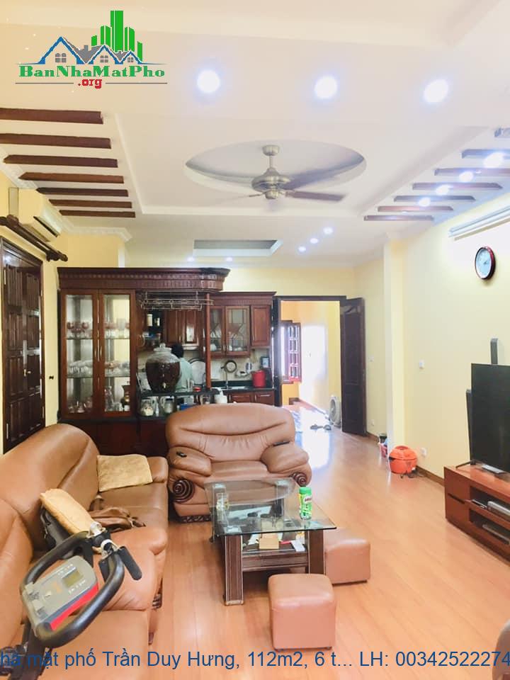 Bán nhà mặt phố Trần Duy Hưng, 112m2, 6 tầng, 25 tỷ, có thang máy