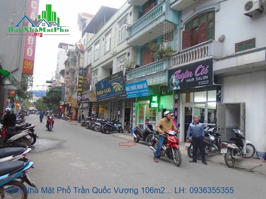 Bán Nhà Mặt Phố Trần Quốc Vượng 106m2, Mặt Tiền 5m, Giá Chỉ 200tr/m2
