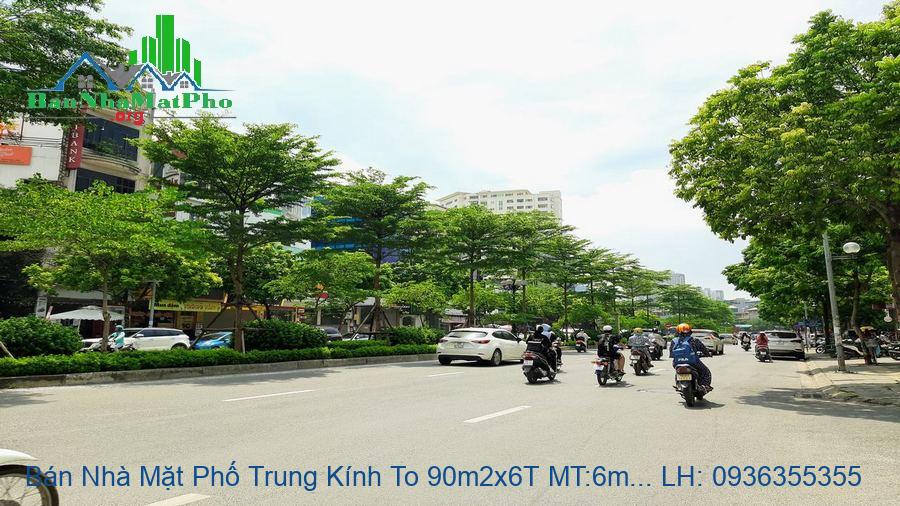 Bán Nhà Mặt Phố Trung Kính To 90m2x6T MT:6m, Lô Góc, Giá Rẻ Bán Nhà Mặt Phố Trung Kính To 90m2x6T MT:6m, Lô Góc, Giá Rẻ