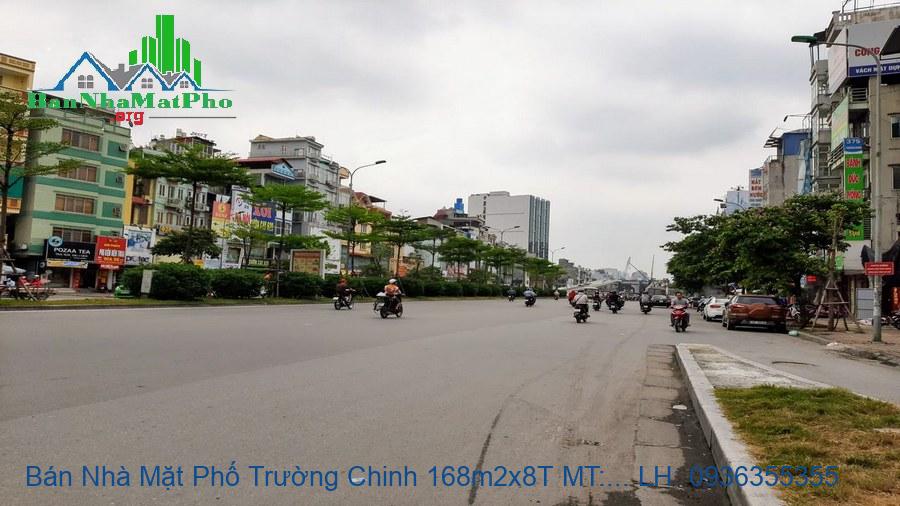 Bán Nhà Mặt Phố Trường Chinh 168m2x8T MT:7,5m, Không Vướng Cầu